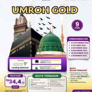 UMROH GOLD 9 HARI