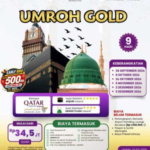 UMROH GOLD 9 HARI