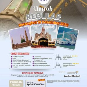 UMROH REGULAR 9 HARI